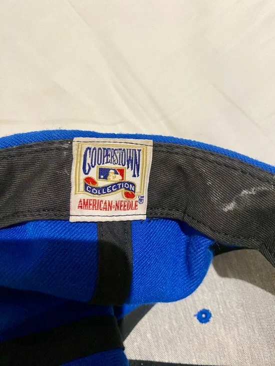 Seattle Mariners American Needle Royal Blue Cap with Upside Down Trident - Picture 4 of 4